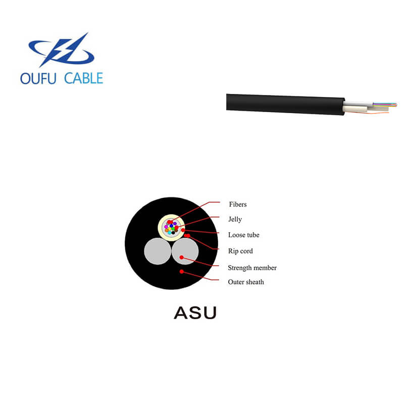 Self-supported dielectric optical cables, suitable to spans up to 80 meters for urban transport networks or access networks
